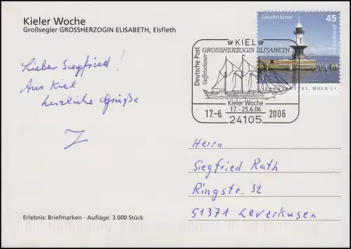 Grand Segler GRAND-DUCHESSEE Édition 3000! SSt Kiel Kienner Semaine 17.6.2006