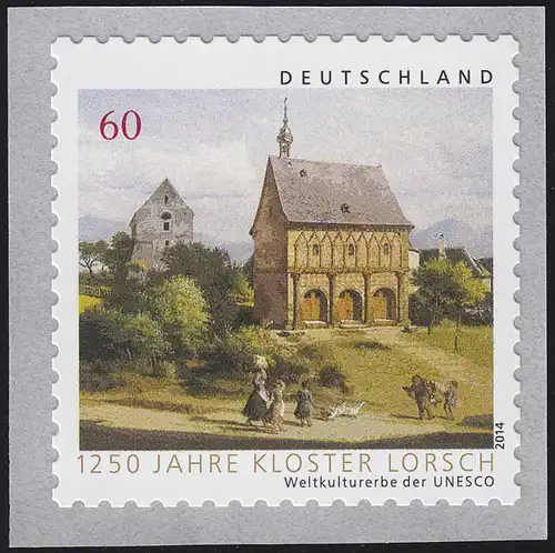 3055 Kloster Lorsch aus 2000-Rolle mit GERADER Nummer **