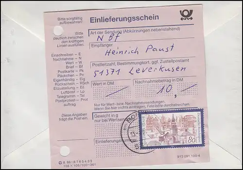 1711 Jahr des Kindes, Viererblock MeF NN-FDC ESSt Bonn Globus 13.1.1994