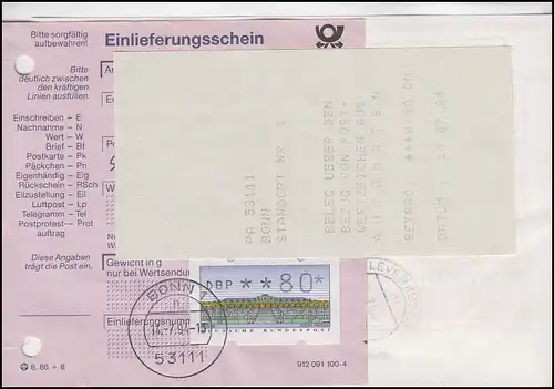 1741 Attentat 20. Juli 1944, 4x aus Bl.29 MeF auf NN-FDC Bonn Jahrestag 14.7.94