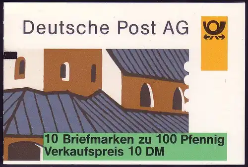 32III MH Altötting 1995, PLF III: grüner Bogen rechts, Feld 6, mit ZÄHLBALKEN **