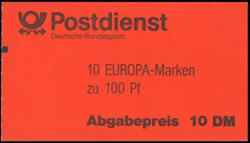 30 MH Europa/CEPT 1994, 2 PLF sur les cases 8 + 10: point + barre oblique, avec ZB **