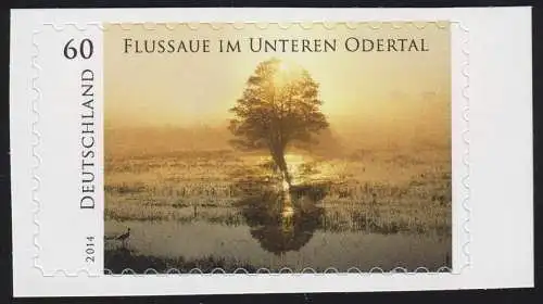 3080 Flussaue Unteres Odertal, selbstklebend aus Folienblatt 39, **