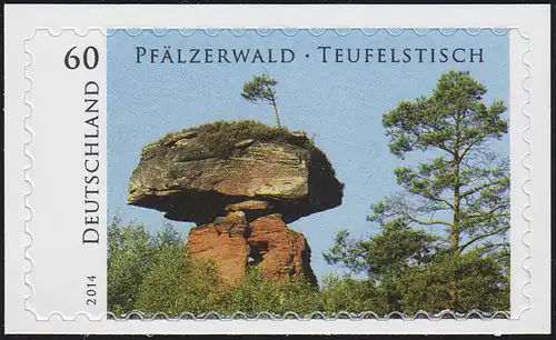 3081 Pfälzerwald - Teufelstisch, selbstklebend, auf neutraler Folie **