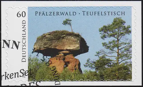 3081 Pfälzerwald - Teufelstisch, selbstklebend, auf neutraler Folie O