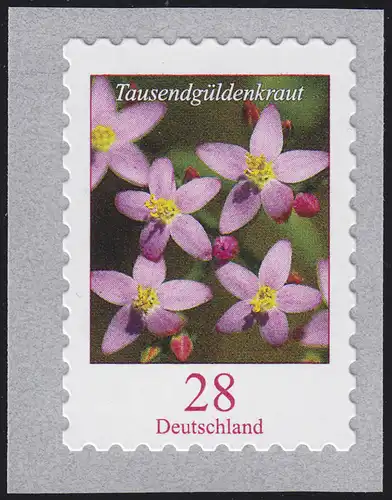 3094 Fleur 28 cent 2014 sk de 500 avec le numéro de GERADER **