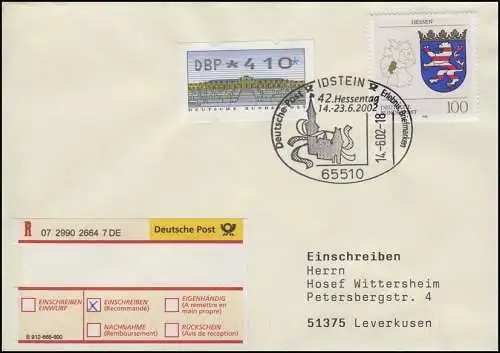 42. Hessentag, ATM 2.2 R-Bf SSt Idstein Staunen, Feiern, Fröhlich sein 14.6.2002
