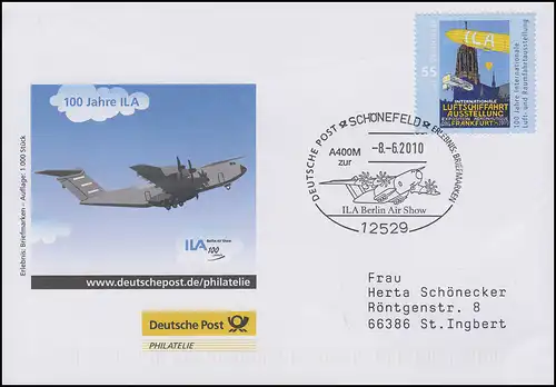 Exposition Aéronautique et Spatiale de l'ILA, édition 1000! SSt Belle Champ avion 8.6.10