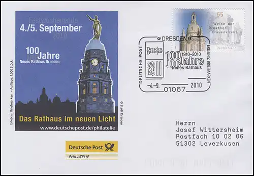 100 ans Nouveau hôtel de ville Dresde, édition 1000! SSt Desden Blagues 4.9.2010