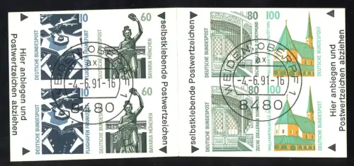 27I MH SWK 1991 Stanztype I, PLF V (allein) Rahmenbruch, VS-O Weiden 4.6.91