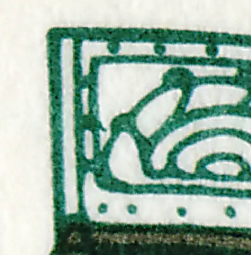 29a MH SWK 1993 avec PLF VII: ligne dans l'ornement, champ 4, VS-O Frankfurt 10.11.93