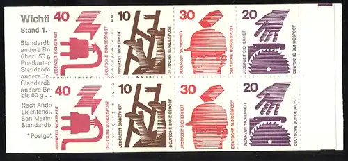 20dI Unfall 1974 - mit PLF drei Punkte im Helm, Feld 3, **