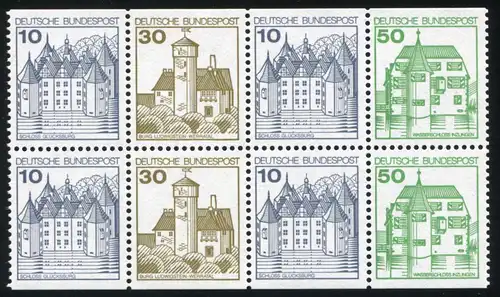 HBl 27IIv en MH 22II BuS LETTESET, caoutchouc blanc, PLF II [913II/II] **
