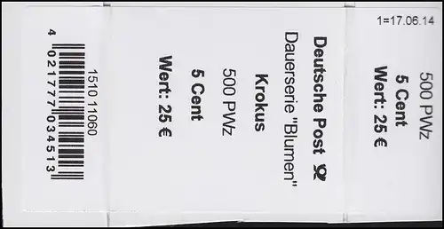 2480 Crouze 5 Banderole / autocollant pour rouleau 500, PZw