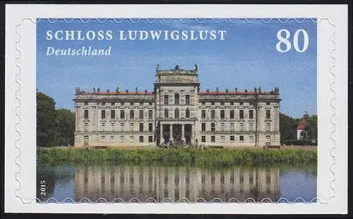 3128 Schloss Ludwigslust, selbstklebend auf neutraler Folie, **