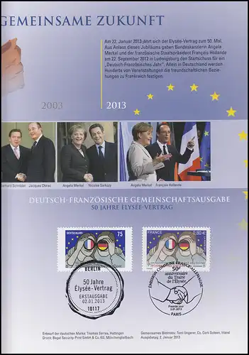 2977 Ellysee-Vertrag über die deutsch-französische Zusammenarbeit - EB 1/2013