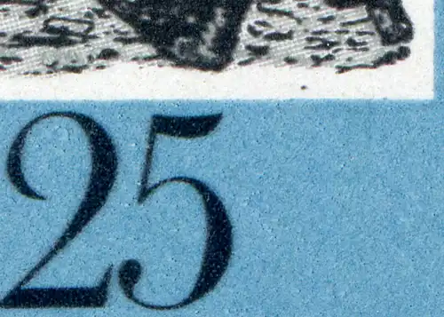 1680-1681 FIR-Zusammendruck mit PLF 1681: Punkt im weißen Rahmen, Feld 24 **