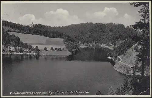 Landpost Breitenhain (Kreis Schweidnitz), EF AK Talverbe SCHWEIDNITZ 10.9.35