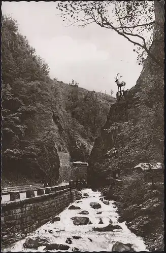 Landpost 17b Wellendingen sur Bonndorf Schwarzwald EF AK SSt BONNDORF 14.9.60