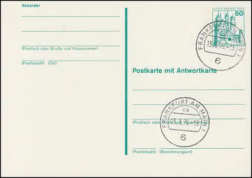 P 112 - BuS 50/50 Pf avec lignes-barres, VS-O Frankfurt 6