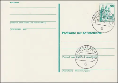 P 112 - BuS 50/50 Pf avec lignes-barres, VS-O Frankfurt 6