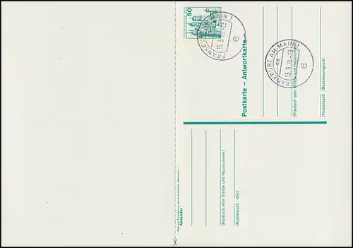 P 112 - BuS 50/50 Pf avec lignes-barres, VS-O Frankfurt 6