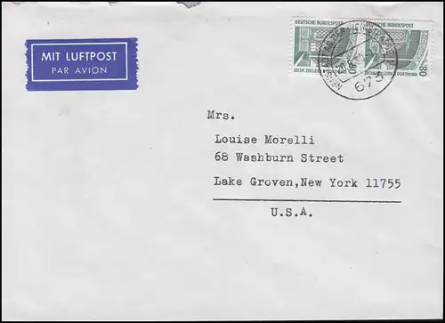 1342  SWK Zeche Dortmund 2x 80 Pf. MeF Bf. NEUSTADT AN DER WEINSTRASSE 20.6.88