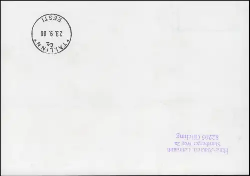 PSo 70 OSTROPA avec le centre R spécial OstrOPA 2000, SSt MÜNCHBERG OSTROPA 8.9.2000