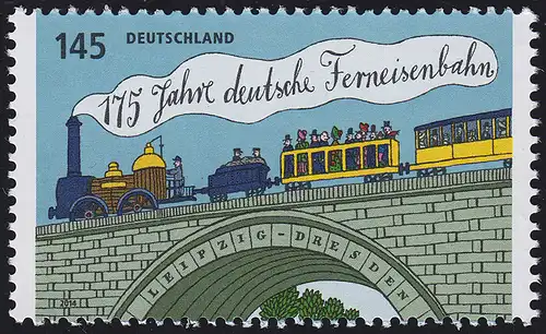 3070II Ferneisenbahn 2. Auflage aus Rolle mit rückseitiger Nummer 200, **