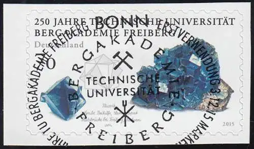 3198 Université de Bergakamie de Freiberg, autocollant de FB 52, EV-O Bonn