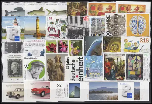 3122-3198 Allemagne année fédérale 2015 complète, frais de port **