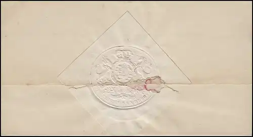 Hannover Vorphilatelie Coiffe de lettre Stamp de cadre HANNOVER 3 Mar. après Syke