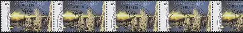 3203 Bayerischer Wald 5er-Streifen mit GERADER Nummer, ESSt Berlin 2.1.16