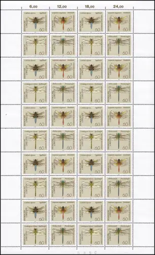 1546-1549 Libellule 1991: Bogen B à virgule courte, **