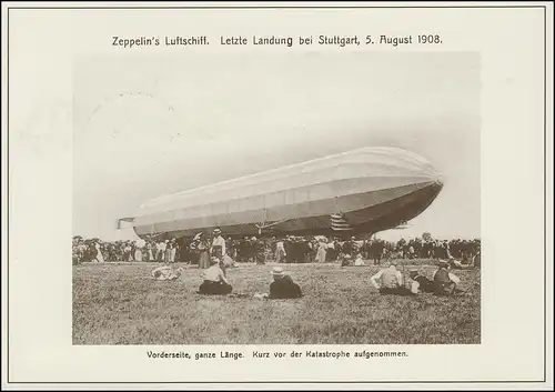 Luftschiffspost DKL 52 PESTALOZZI Zeppelinfest Echterdingen LEINFELDEN 5.8.98