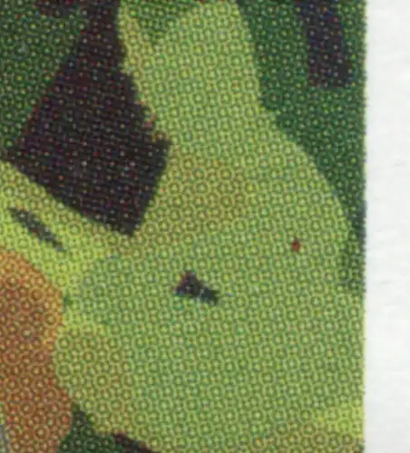 3015 Bundeswehr mit PLF roter Fleck in der Person unten rechts Feld 8, **