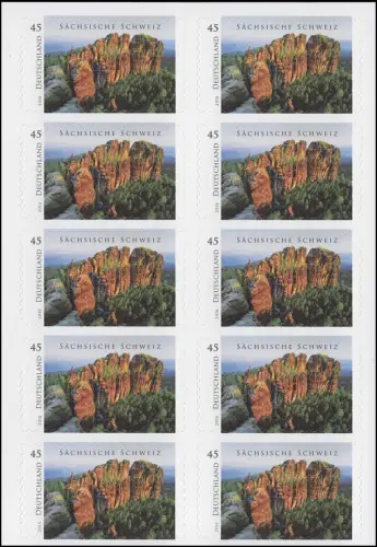 FB 59 Suisse saxonne, feuille de 10x3251, **