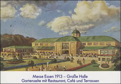 PP 109 Jubiläum 75 Jahre Messe Essen 1913-1988, SSt ESSEN Sonderschau 16.4.88