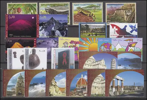433-458 Nations unies Genève année 2002, complet, frais de port **