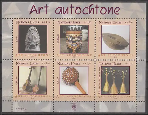 530-560 Nations unies Genève 2006 complet, frais de port **