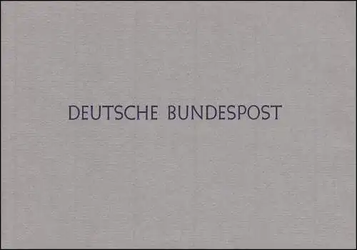 Ministerkarte Bund Block 3 Widerstand 20. Juli 1944, Typ IIIBl., postfrisch **