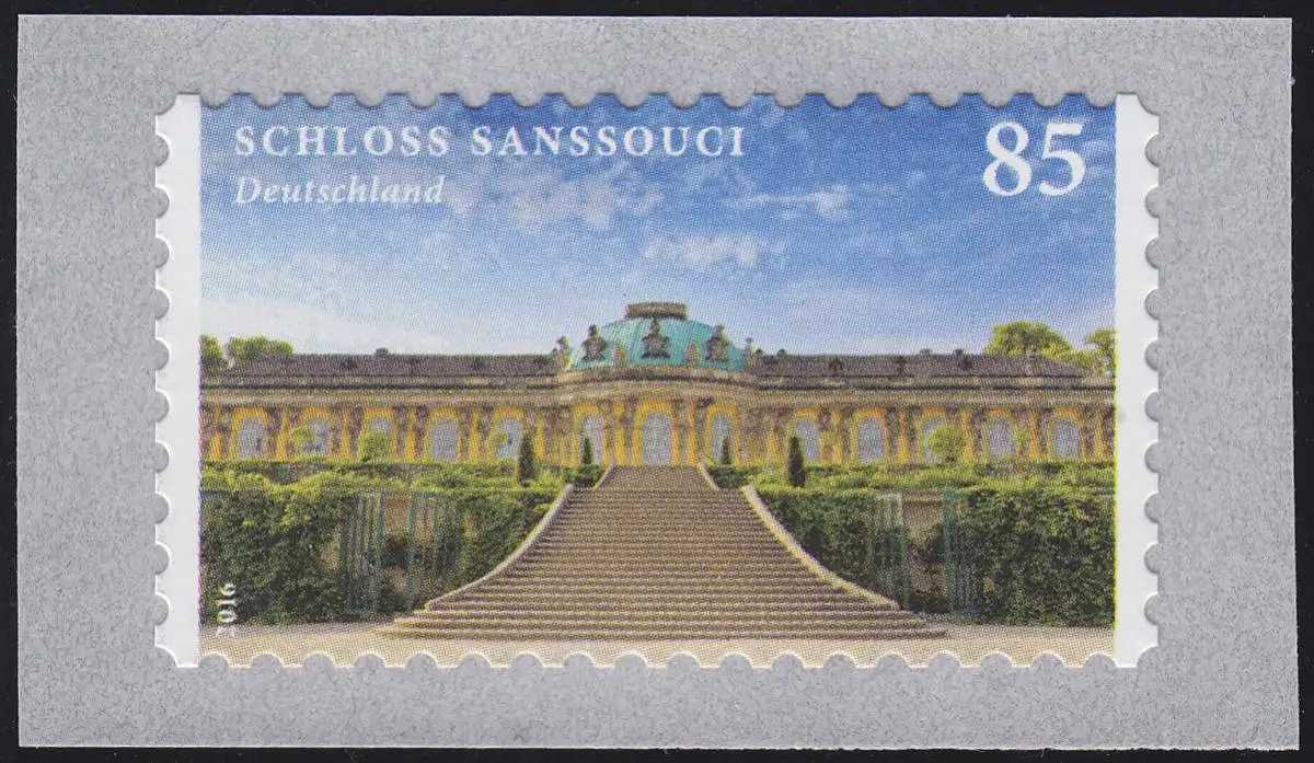 3231 Schloss Sanssouci, selbstklebend aus Rolle, postfrisch **