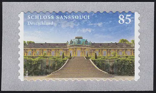3231 Château Sanssouci, en rouleau avec le numéro de GERADER **