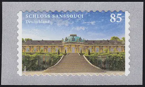 3231 Schloss Sanssouci, aus Rolle mit GERADER Nummer **