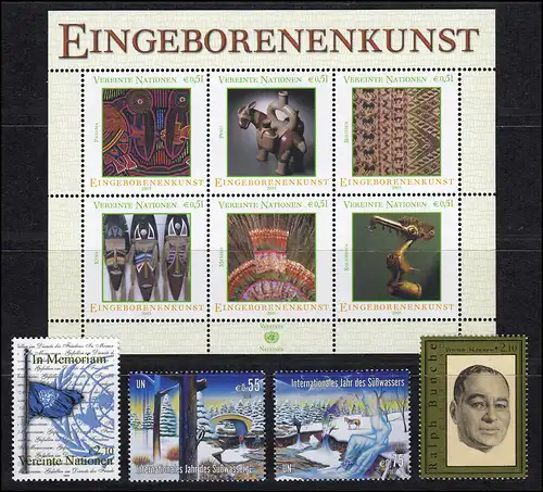 381-405 Nations unies Vienne année 2003 complète, frais de port **