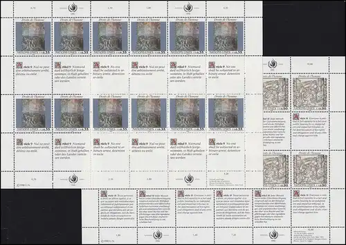 Nations unies Genève 192-193 Déclaration des droits de l'homme II 1990, Taux de la livret ZD