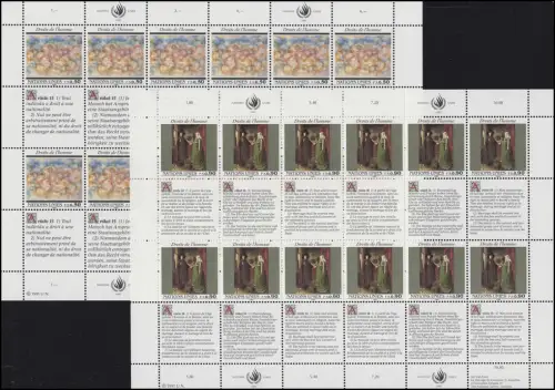 Nations unies Genève 208-209 Déclaration des droits de l'homme III 1991, Taux de la livret ZD