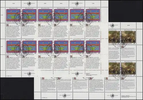 UNO Wien 150-151 Erklärung der Menschenrechte V 1993, ZD-Bogensatz ESSt