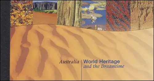 UNO New York Markenheftchen 4 Australien Australia 1999, gestempelt / ESST