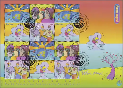 Nations unies, New York 900-903 Développement durable 2002, Bogen ZD ESSt